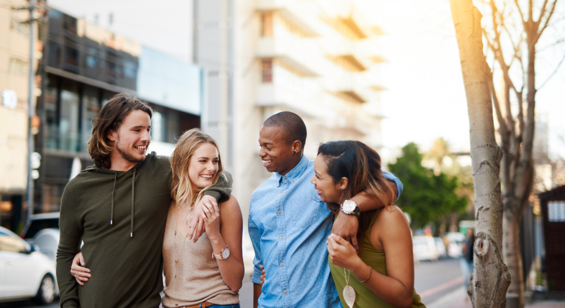 two couples in downtown Tucson
